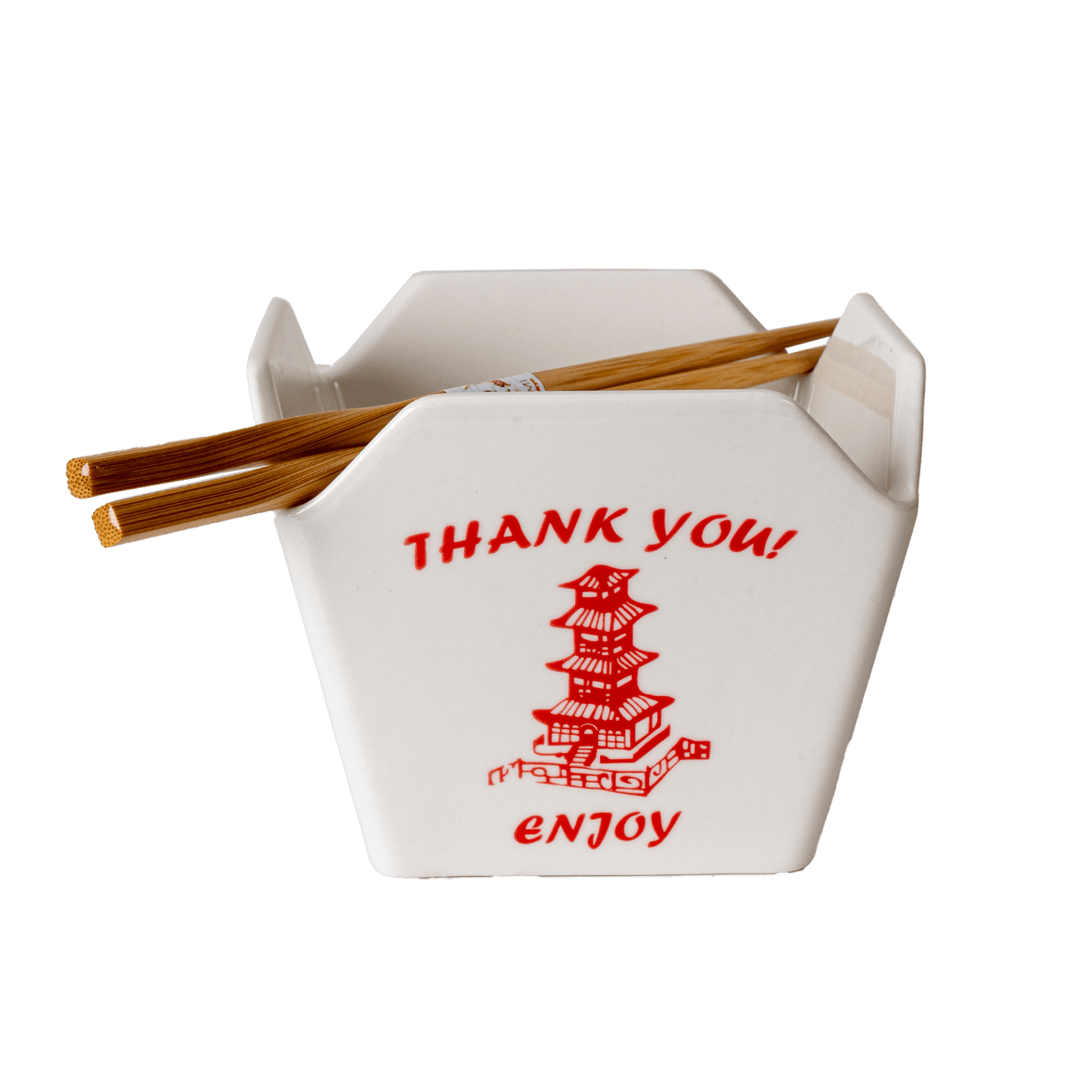 16oz 5"W x 4"H Takeout Box Serving Bowl With Chopsticks Pagodatevanaa16oz 5"W x 4"H Takeout Box Serving Bowl With Chopsticks Pagoda