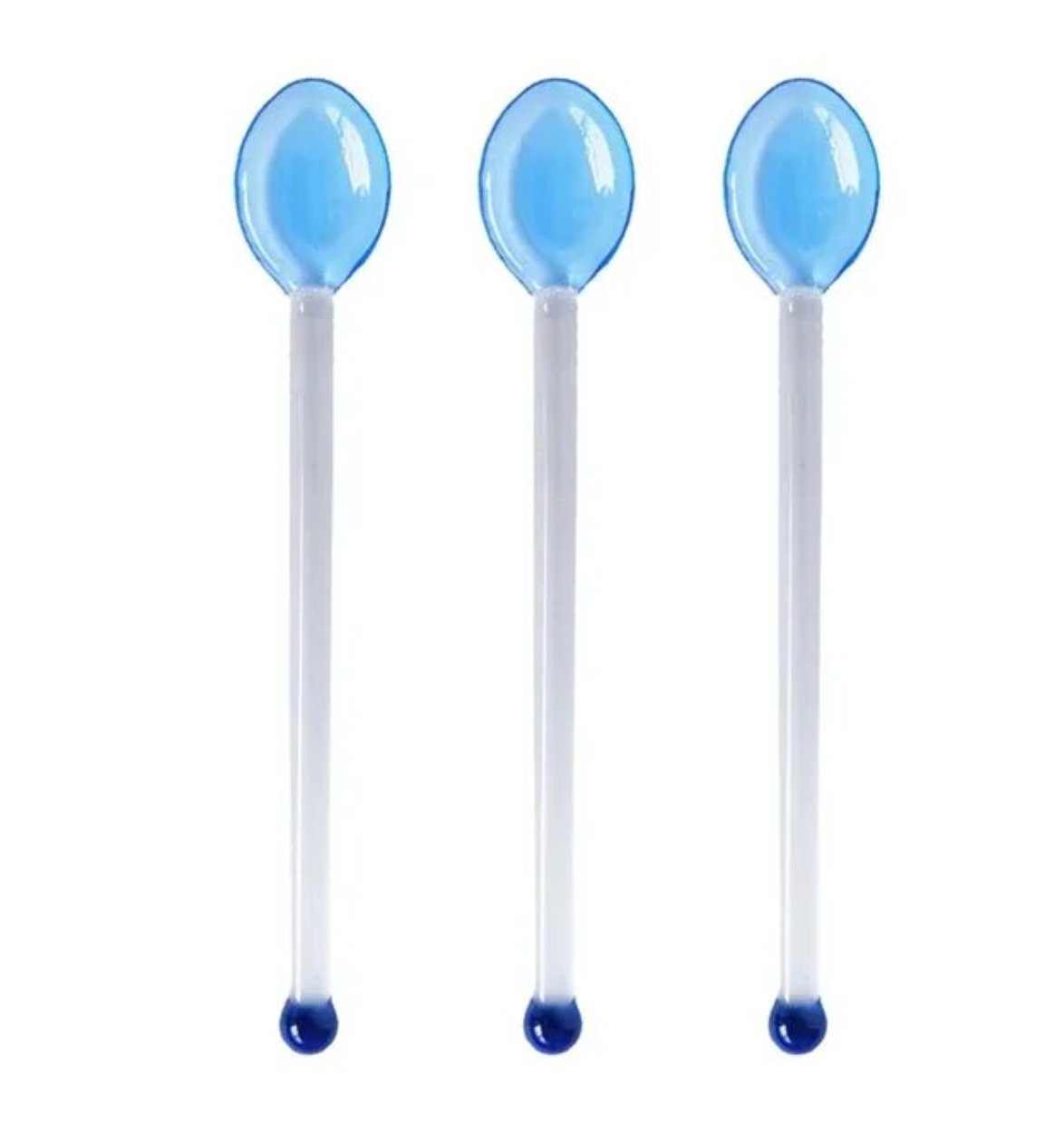 3Pcs Set Glass Coffee Dessert Spoon | Mixing Tea Stirrertevanaa3Pcs Set Glass Coffee Dessert Spoon | Mixing Tea Stirrer