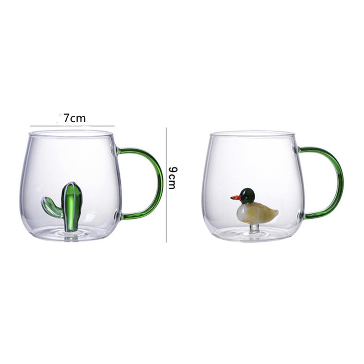 Animal Shape Glass CuptevanaaAnimal Shape Glass Cup