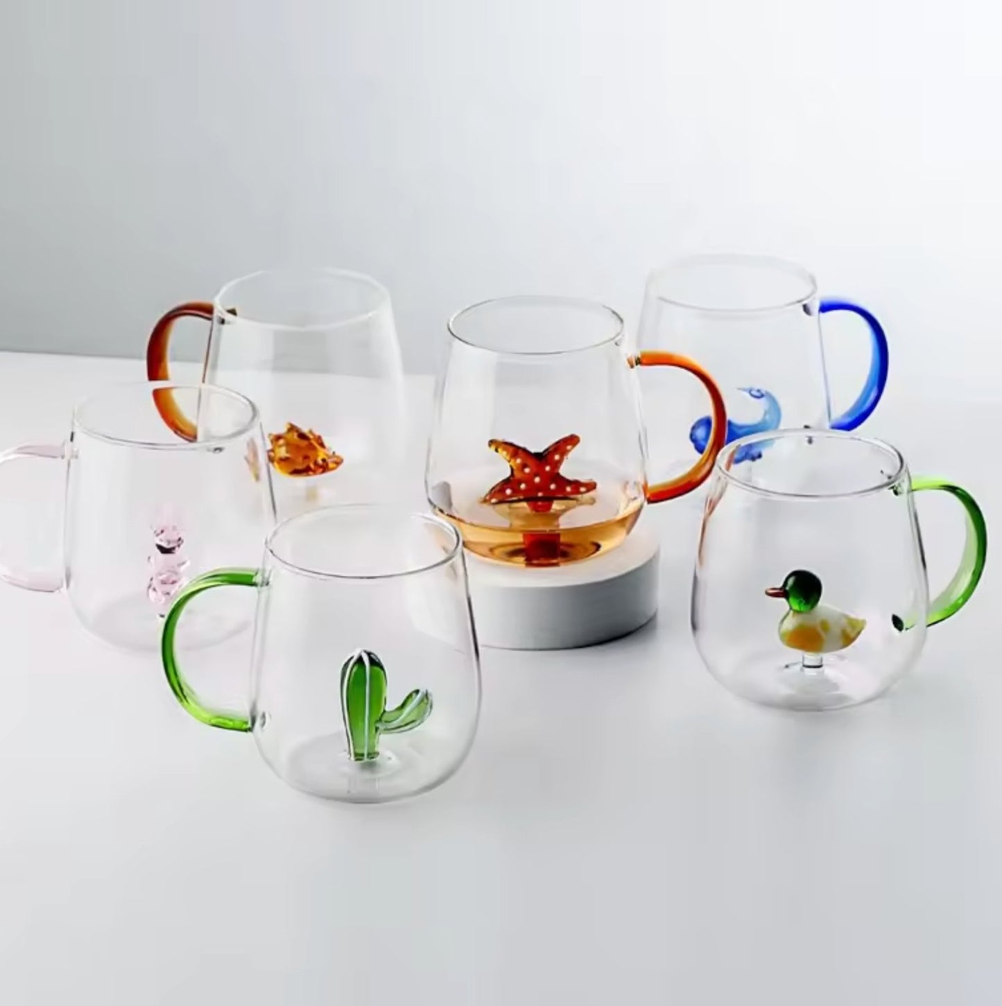 Animal Shape Glass CuptevanaaAnimal Shape Glass Cup