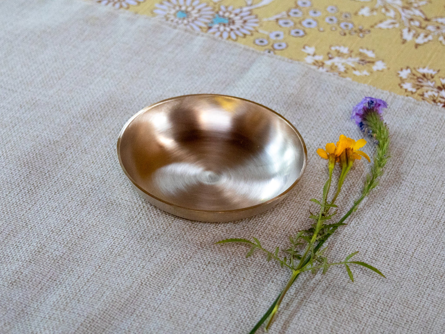 Bronze Shallow BowltevanaaBronze Shallow Bowl