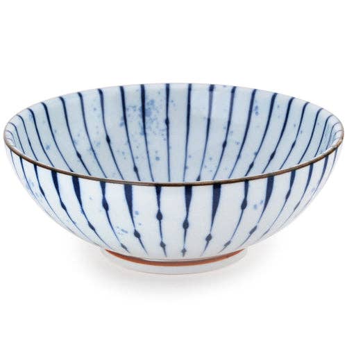 Fubuki Tokusa 47oz 8.5"Dia x 3.25"H Porcelain Ramen BowltevanaaFubuki Tokusa 47oz 8.5"Dia x 3.25"H Porcelain Ramen Bowl