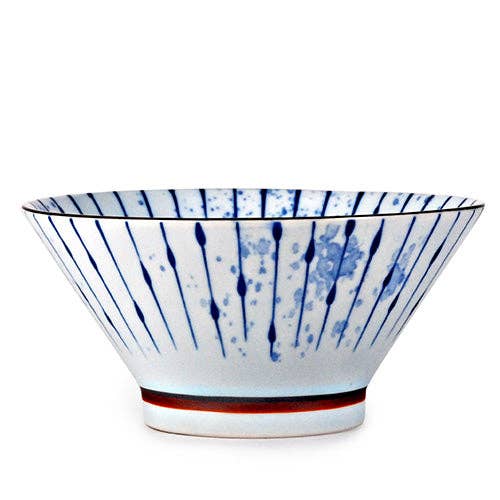 Fukuzumi Tokusa 38oz 7.5"Dia x 3.75"H Porcelain Ramen BowltevanaaFukuzumi Tokusa 38oz 7.5"Dia x 3.75"H Porcelain Ramen Bowl