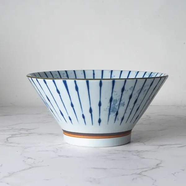 Fukuzumi Tokusa 38oz 7.5"Dia x 3.75"H Porcelain Ramen BowltevanaaFukuzumi Tokusa 38oz 7.5"Dia x 3.75"H Porcelain Ramen Bowl