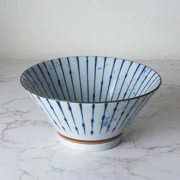 Fukuzumi Tokusa 38oz 7.5"Dia x 3.75"H Porcelain Ramen BowltevanaaFukuzumi Tokusa 38oz 7.5"Dia x 3.75"H Porcelain Ramen Bowl