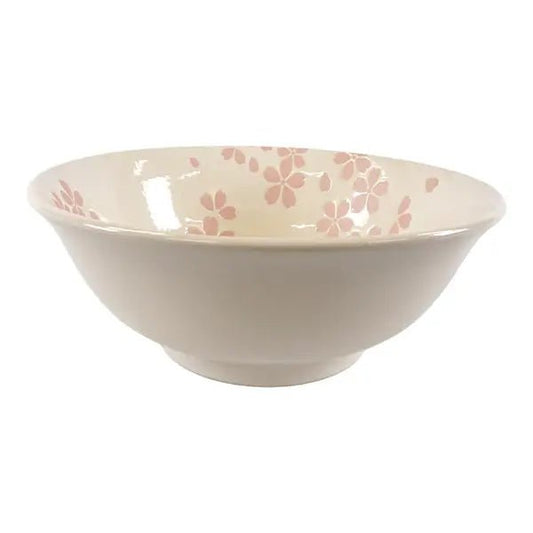 Hasui Sakura 40oz Porcelain Large Ramen BowltevanaaHasui Sakura 40oz Porcelain Large Ramen Bowl