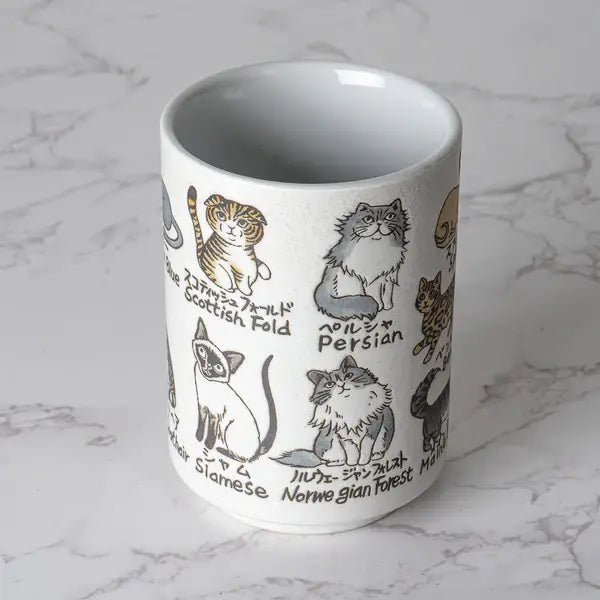 Japanese Cat Breed Names Yunomi Style Tea CuptevanaaJapanese Cat Breed Names Yunomi Style Tea Cup