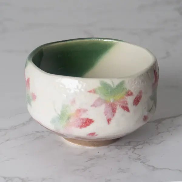 Japanese Maple Mini Matcha BowltevanaaJapanese Maple Mini Matcha Bowl