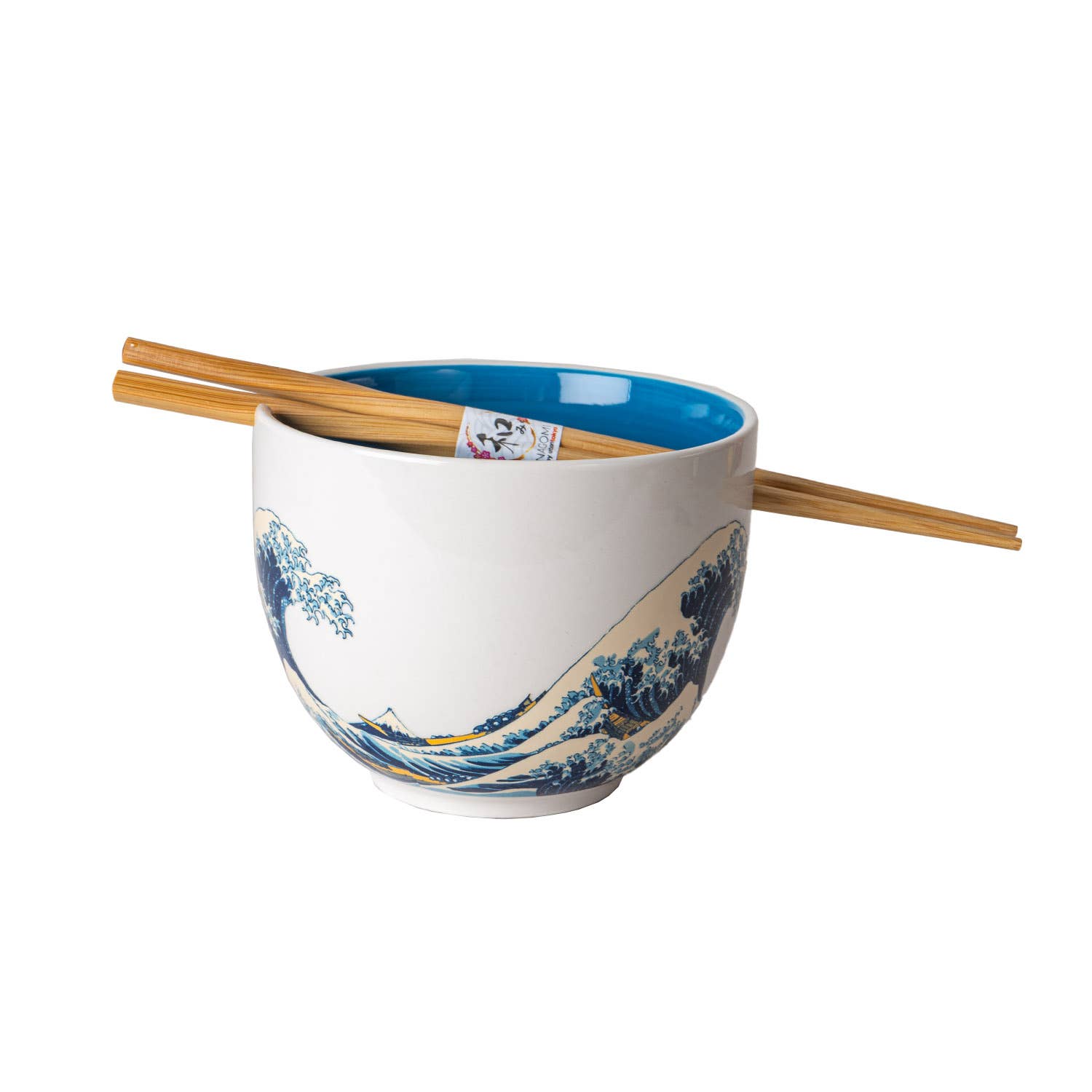 Kanagawa Wave Bowl With ChopstickstevanaaKanagawa Wave Bowl With Chopsticks