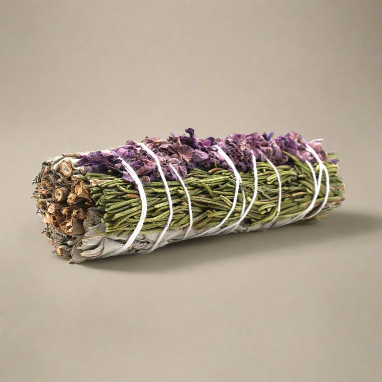 Lavender with Rosemary and White Sage BundletevanaaLavender with Rosemary and White Sage Bundle