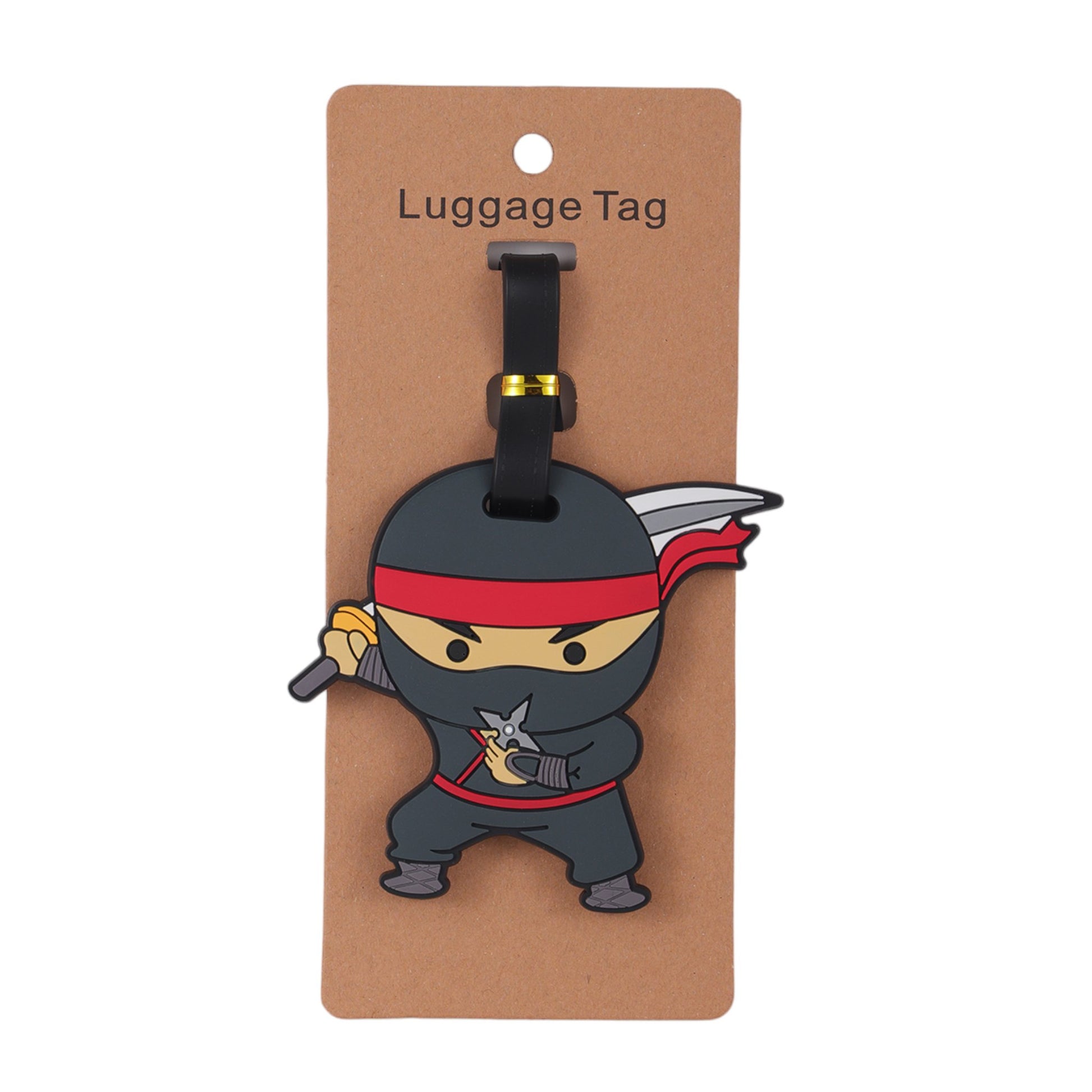 Ninja Silicone Luggage Tag (12/300)tevanaaNinja Silicone Luggage Tag (12/300)