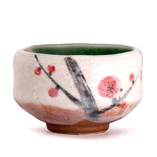 Plum Blossoms Mini Matcha BowltevanaaPlum Blossoms Mini Matcha Bowl