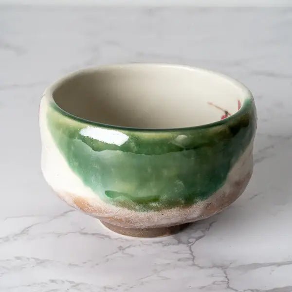 Plum Blossoms Mini Matcha BowltevanaaPlum Blossoms Mini Matcha Bowl