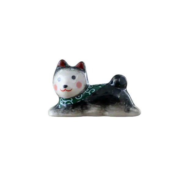 Shiba Inu Porcelain Chopsticks Rest 2"LtevanaaShiba Inu Porcelain Chopsticks Rest 2"L