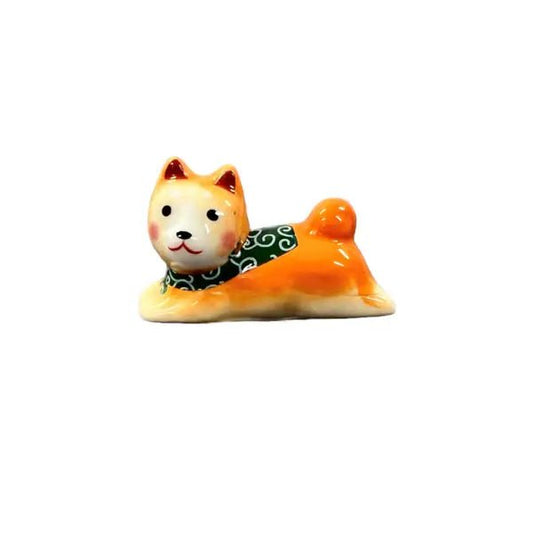 Shiba Inu Porcelain Chopsticks Rest 2"LtevanaaShiba Inu Porcelain Chopsticks Rest 2"L