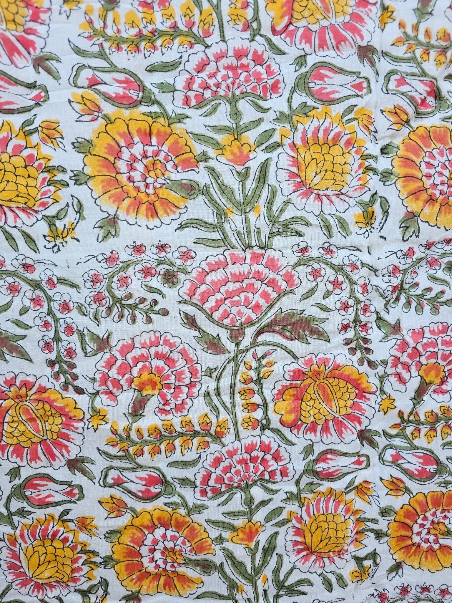 The Blooming Marigold Quilttevanaa