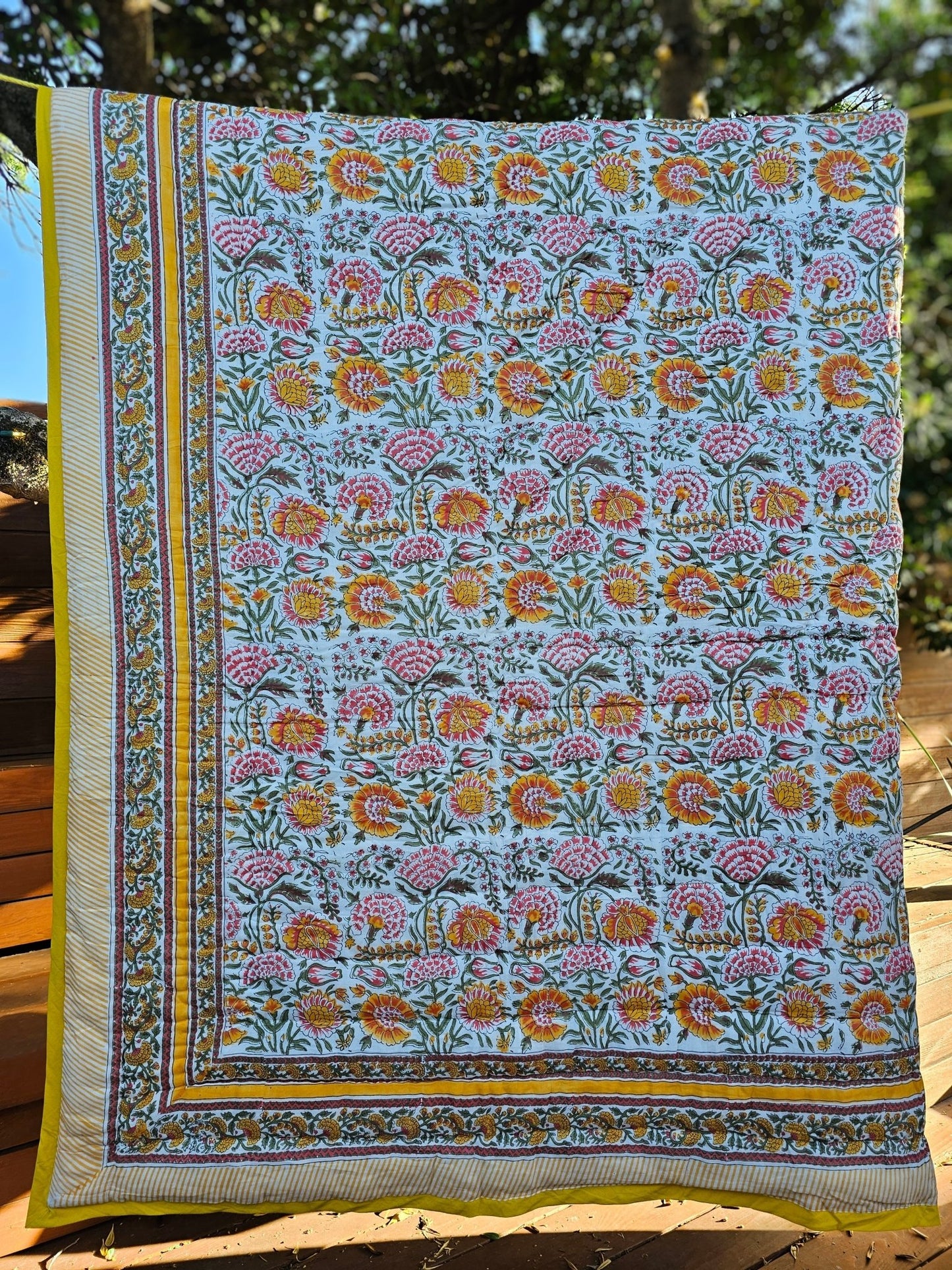 The Blooming Marigold Quilttevanaa